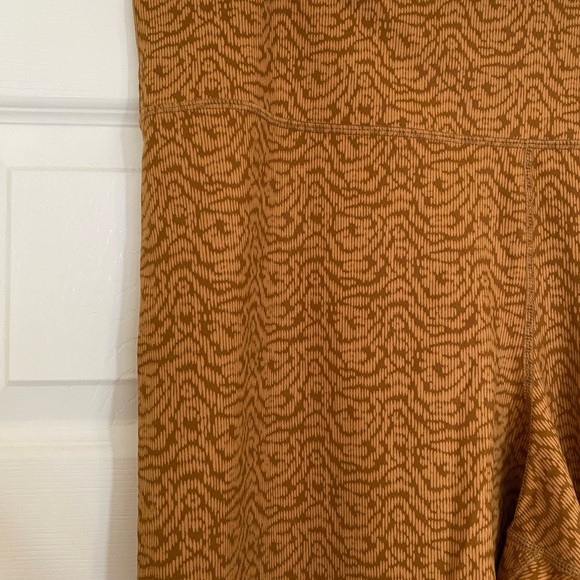 GAP Factory sky high studio full length leggings in orange print, size XXL - Picture 8 of 8